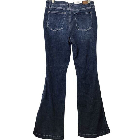 Judy Blue High Rise Angled Side Seam Flare Jeans 13/31 NWT - Picture 15 of 16